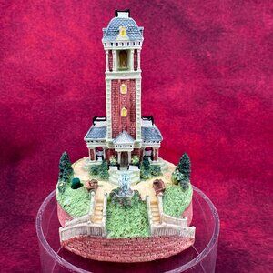 VINTAGE LIBERTY FALLS BELL TOWER MUSICAL # AH333 1996 w/o BOX, 5.5 inches TALL